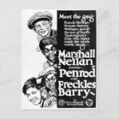 'Penrod' Silent Film Advert uit Briefkaart 1922 (Voorkant)