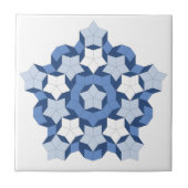 Penrose Blue Tile Tegeltje (Voorkant)