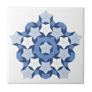 Penrose Blue Tile Tegeltje