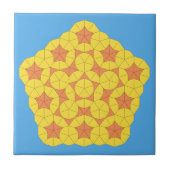 Penrose Sun 2 Tile Tegeltje (Voorkant)