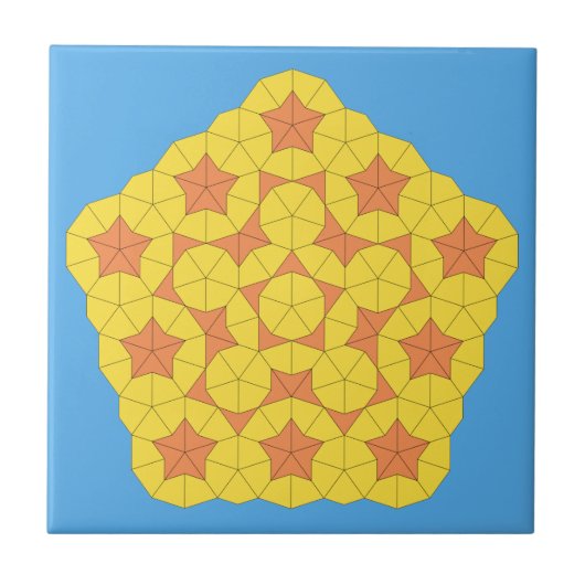 Penrose Sun 2 Tile Tegeltje (Voorkant)