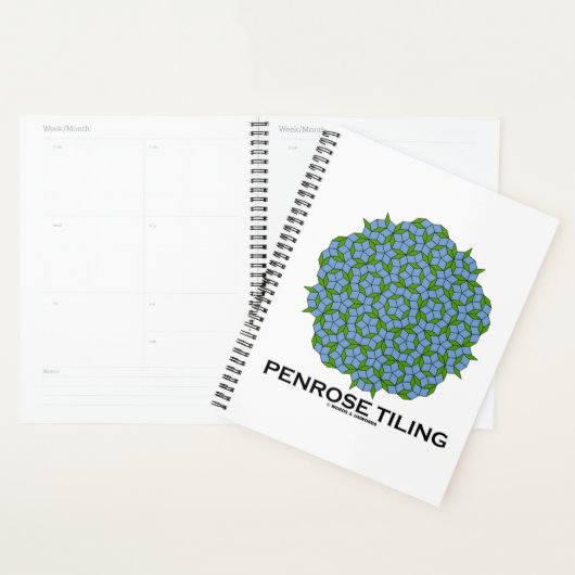 Penrose Tiling Five-Fold Symmetry Planner (Display)