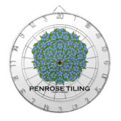 Penrose Tiling (vijfvoudig symbool) Dartbord (Voorkant)