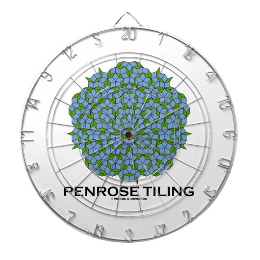 Penrose Tiling (vijfvoudig symbool) Dartbord (Voorkant)