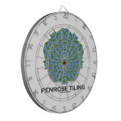 Penrose Tiling (vijfvoudig symbool) Dartbord (Voorkant Links)