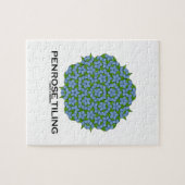 Penrose Tiling (vijfvoudig symbool) Legpuzzel (Horizontaal)