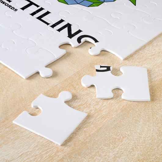 Penrose Tiling (vijfvoudig symbool) Legpuzzel (Zijkant)