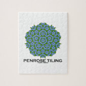 Penrose Tiling (vijfvoudig symbool) Legpuzzel (Verticaal)