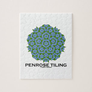 Penrose Tiling (vijfvoudig symbool) Legpuzzel