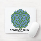 Penrose Tiling (vijfvoudig symbool) Muismat (Met muis)