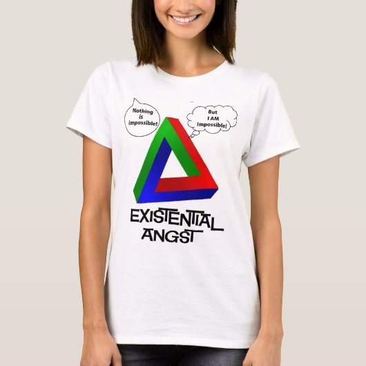 Penrose Triangle - Niets is onmogelijk T-shirt (Voorkant)