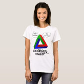 Penrose Triangle - Niets is onmogelijk T-shirt (Voorkant volledig)