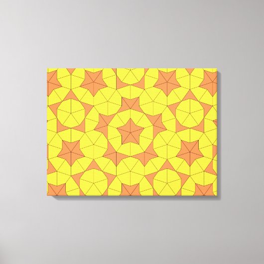 Penrose Zon Tegel Canvas (Voorkant)