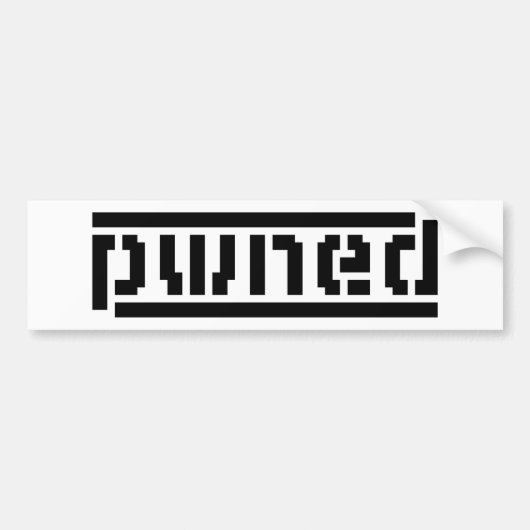 pens bumpersticker (Voorkant)