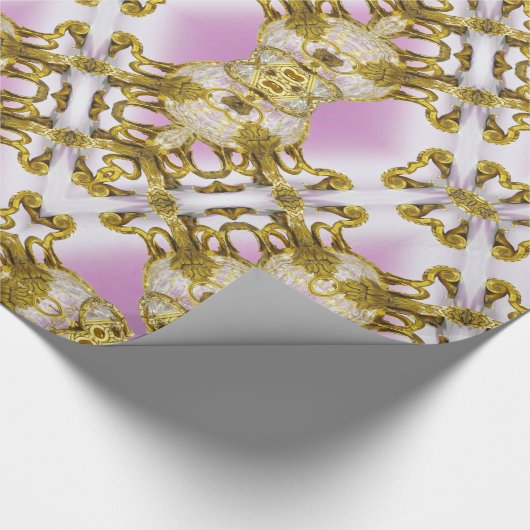 Pens Fog Elegant Designer Romantic Cadeaupapier (Hoek)