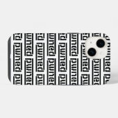 pens iPhone hoesje (Achterkant horizontaal)