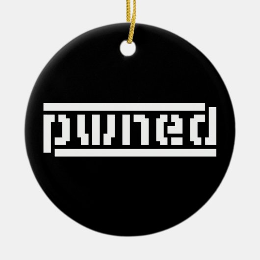 pens keramisch ornament (Voorkant)