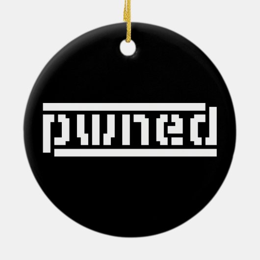 pens keramisch ornament (Achterkant)