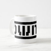 pens koffiemok (Voorkant links)