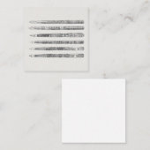  Pens Newspaper Art Illustratie Notitiekaartje (Voorkant / Achterkant)