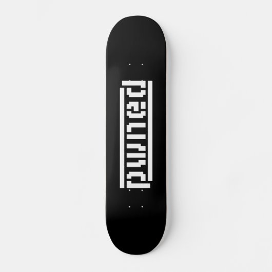 pens persoonlijk skateboard (Voorkant)