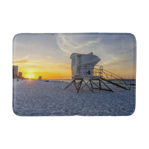 Pensacola Beach Badmeester Station Sunrise Bad Mat