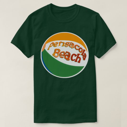 Pensacola Beach Ball T-shirt (Design voorkant)