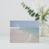 Pensacola Beach, briefkaart van Florida (Staand voorkant)