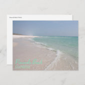 Pensacola Beach, briefkaart van Florida (Voorkant / Achterkant)