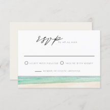 PENSACOLA BEACH Destination RSVP Card