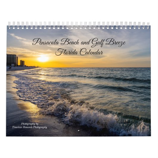 Pensacola Beach en Gulf Breeze Florida Kalender (Hoes)