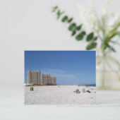 Pensacola Beach, Florida Briefkaart (Staand voorkant)