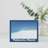 Pensacola Beach Florida Briefkaart (Staand voorkant)