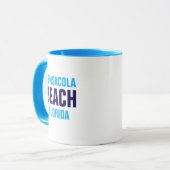 Pensacola Beach Florida Coffee Mug Mok (Voorkant links)