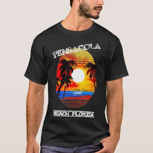 Pensacola Beach Florida Family Vacation 2020 T-shirt (Voorkant)