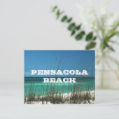 Pensacola Beach, Florida ~ Golfkust Briefkaart (Staand voorkant)