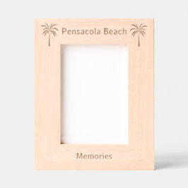 Pensacola Beach Florida Laser Engraved frame Gegraveerde Lijstjes