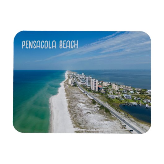 Pensacola Beach Florida magneet (Horizontaal)