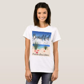 Pensacola Beach Florida (Mooi) T-shirt (Voorkant volledig)