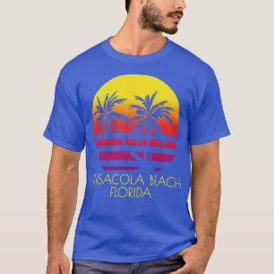 Pensacola Beach Florida Tropische Zonsondergang P T-shirt