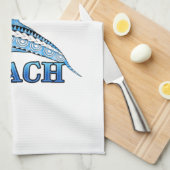 Pensacola Beach Florida Vacation Tribal Dolphins Theedoek (Quarter Fold)