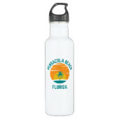 Pensacola Beach Florida Water Bottle Waterfles (Voorkant)