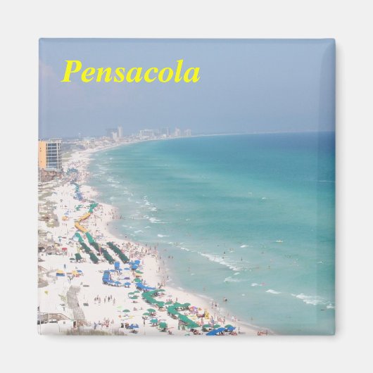 Pensacola Beach Magneet (Voorkant)