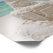 Pensacola Beach Sand Castle Foto Afdruk (Hoek)