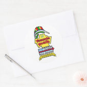 Pensacola Beach Sign 3" Stickers (Envelop)