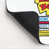 Pensacola Beach Sign Mousepad Muismat (Hoek)