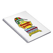 Pensacola Beach Sign Spiral notebook Notitieboek (Rechterzijde)