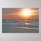 Pensacola Beach Sunrise Poster (Voorkant)