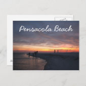 Pensacola Beach Sunset Briefkaart (Voorkant / Achterkant)