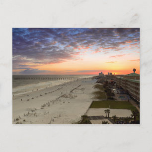 Pensacola Beach Sunset Briefkaart